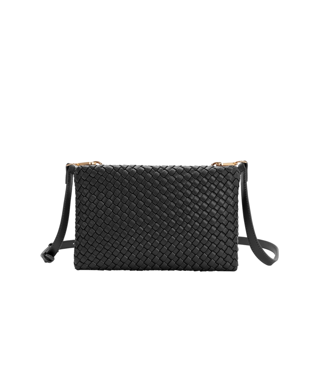 Daisy Woven Small Crossbody Bag - Taupe