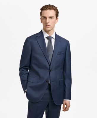 MANGO - Men's Venice Virgin Wool Suit Blazer