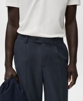 Men's Cotton Tapered Crop Pants
