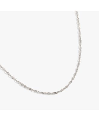 Singapore Chain Charm Layering Necklace