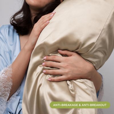 Luxury Satin Anti-Aging Washable Pillowcase, Queen