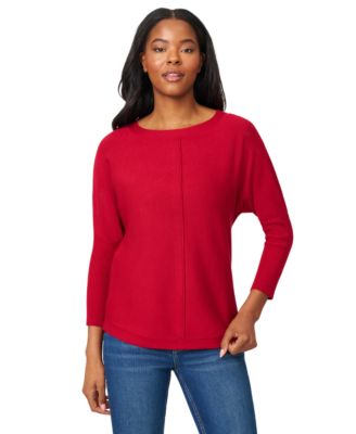 Women's Dolman Button-Back Sweater