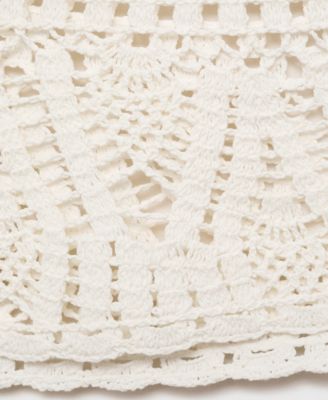 Women's Crochet Mini Skirt