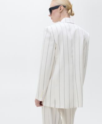 Women's Pinstripe Suit Jacket