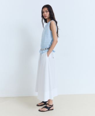 Women's Striped Cotton Blouse