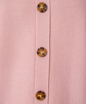 Women's Boatneck Button-Back Dolman-Sleeve Sweater