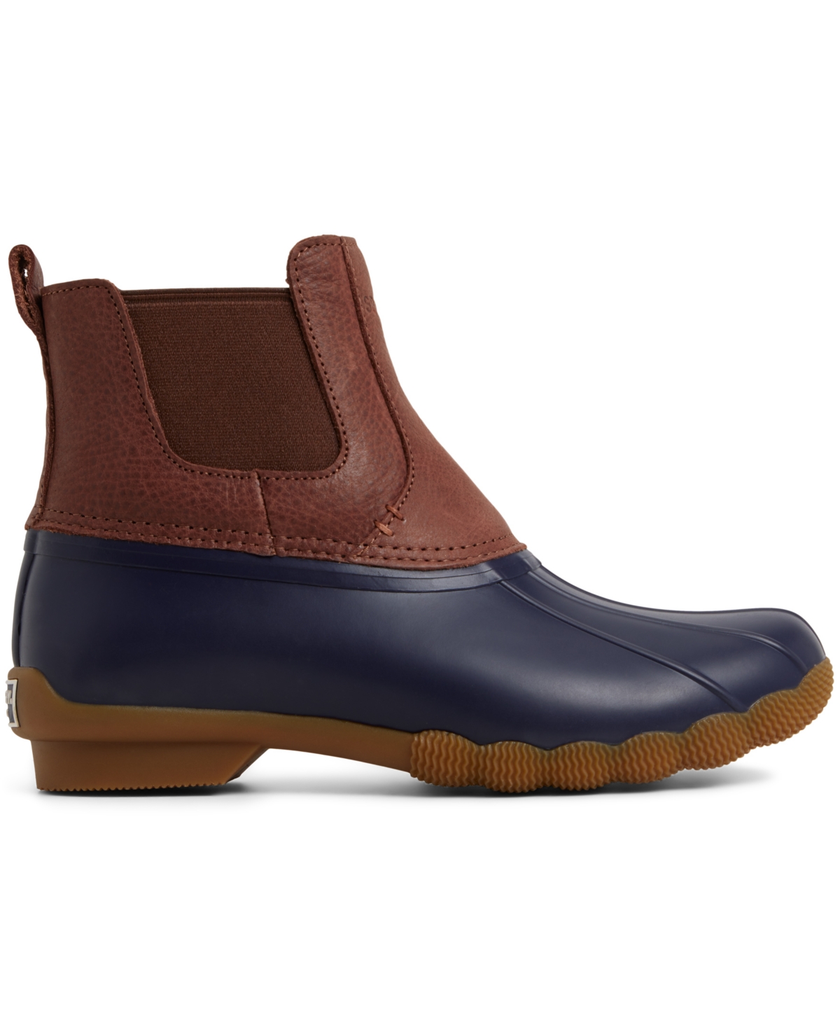 Sperry Saltwater Waterproof Duck Chelsea Boot In Brown