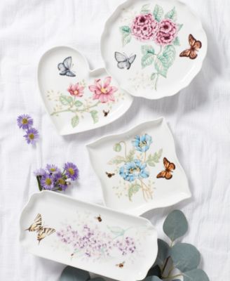 Lenox Butterfly Meadow Square Dish - Macy's