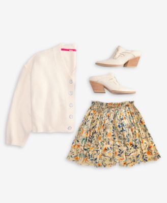 Women's Third Charm Print Mini Skirt