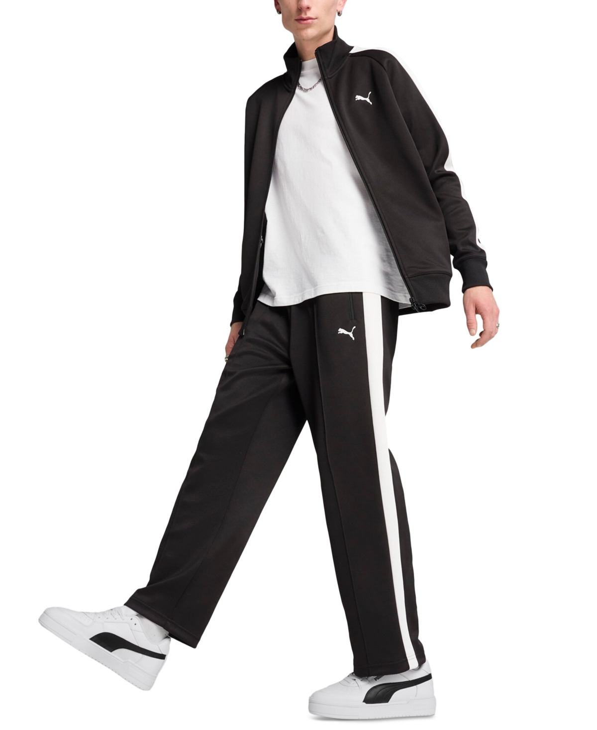 Puma T7 Always On Men's Relaxed Track Pants In Black