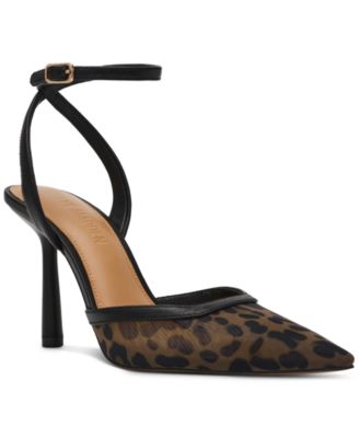 Steve Madden - Women's Alliance-M Mesh Ankle Wrap Pumps