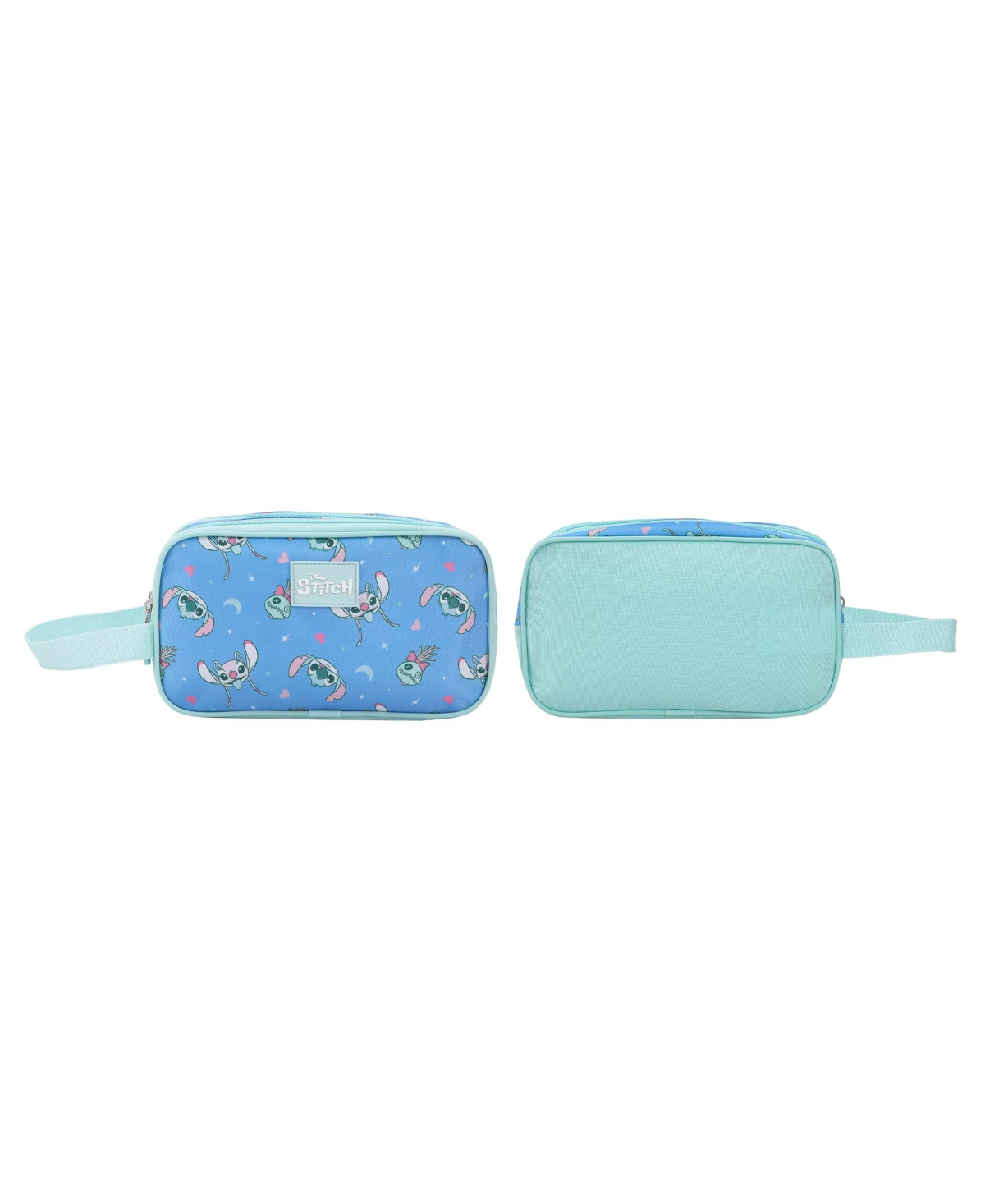 Disney's Stitch Dual-Compartment Utility Case With Webbing Pull Handle - Stitch dual-compartment blue