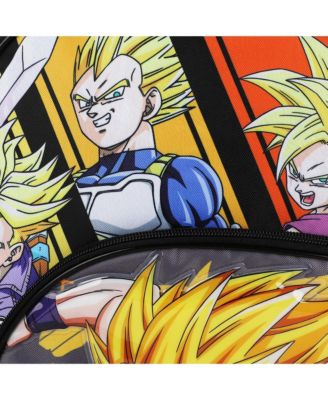 Super Saiyan Character Panels 16" kids boys Backpack