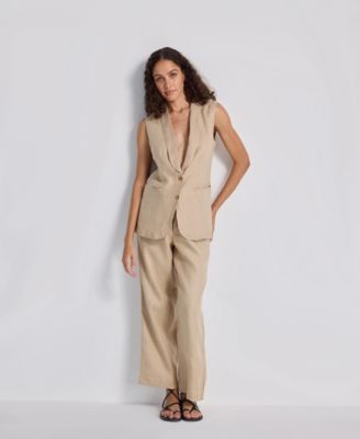 Women's Wide Leg Pants in Hemp