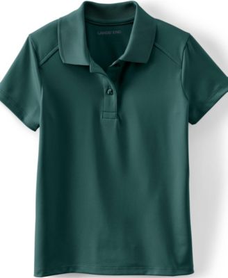 Girls Short Sleeve Feminine Fit Rapid Dry Polo Shirt