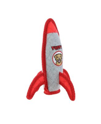 Transportation Rocket, 2-Pack, Durable Plush Dog Toy