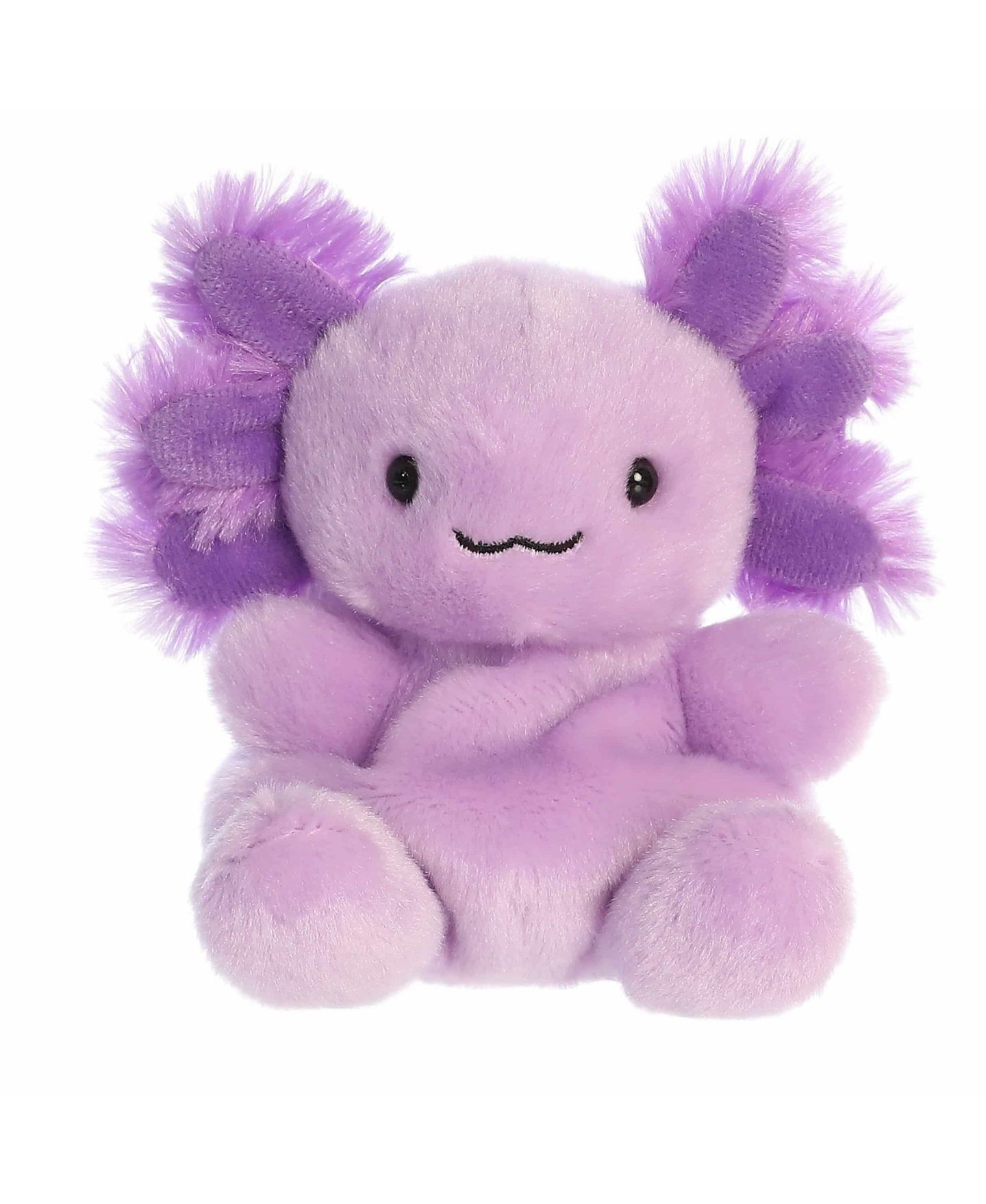 Детская мягкая игрушка Aurora Xavier Purple Axolotl 5" Plush, цвет: Фиолетовый — фото 1