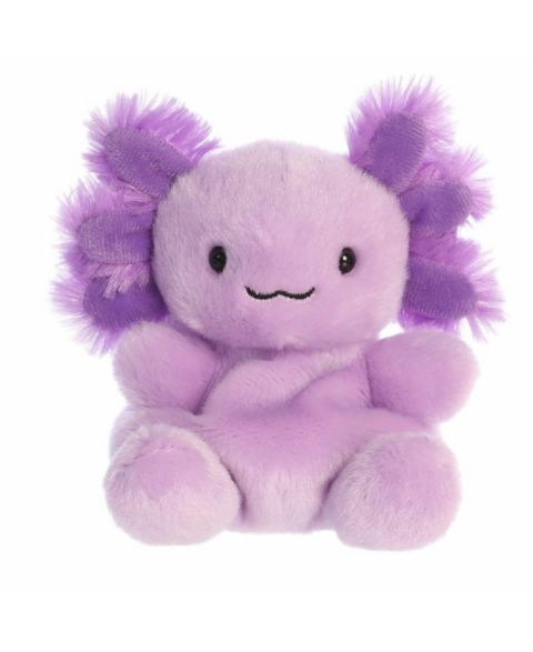 Детская мягкая игрушка Aurora Xavier Purple Axolotl 5" Plush, цвет: Фиолетовый