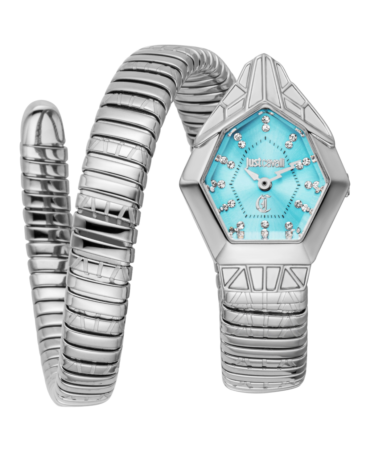 Women's Silver Stainless Steel Bracelet Watch, 23mm - Silver