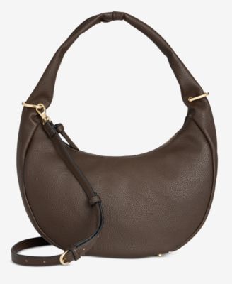 On 34th - Harlowwe Small Pebbled Hobo Bag
