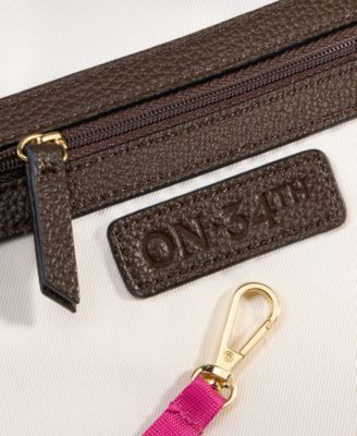 Jyyll Large Solid Tote with Removable Pouch