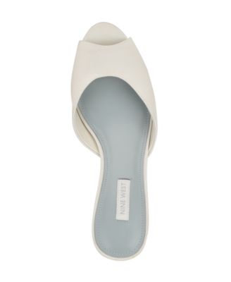 Women's Luvlie Bridal Satin Peep Toe Kitten Heel Pumps