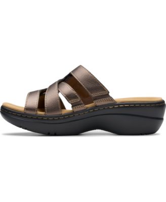 Merliah2 Cove Casual Leather Wedge Sandals