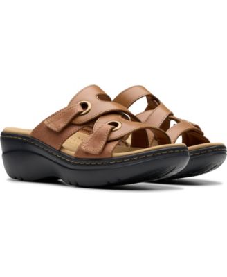 Merliah2 Cove Casual Leather Wedge Sandals