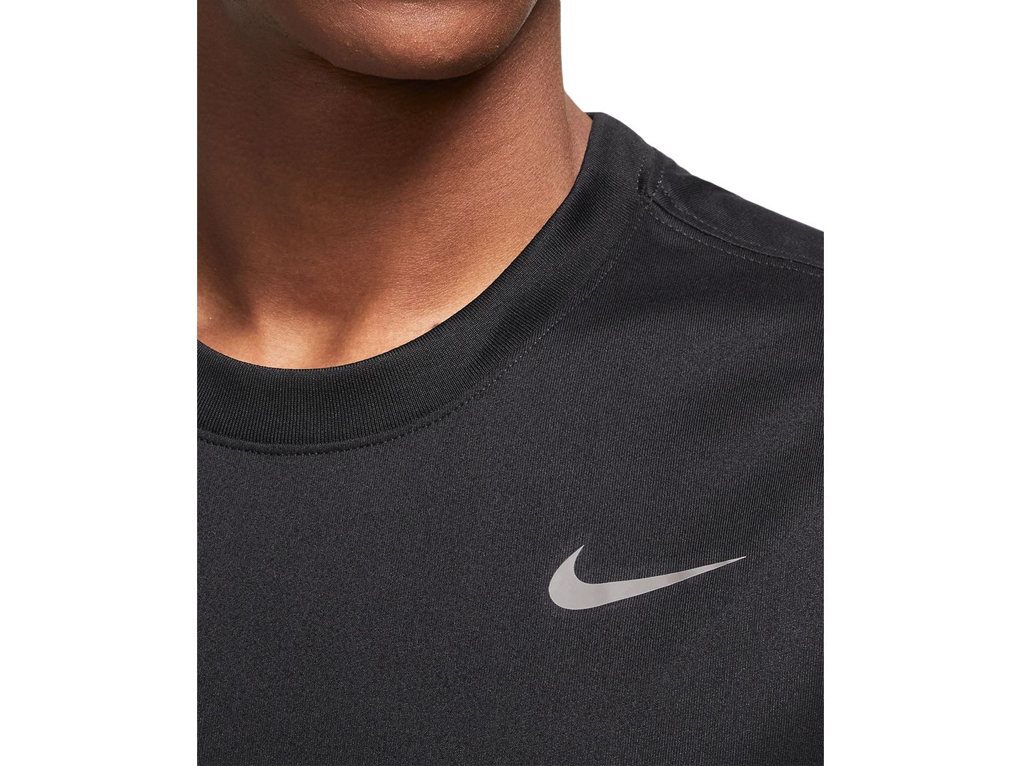 Мужская футболка Nike Legend Dri-FIT Sleeveless Fitness, цвет: Чёрный — фото 5