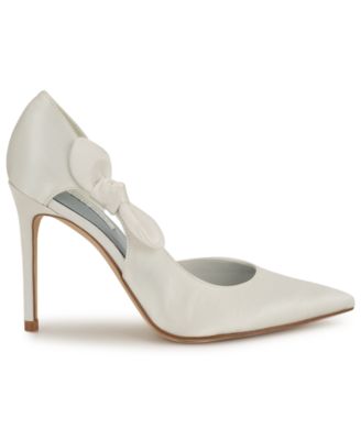 Women's Fhalon Bridal Satin d'Orsay Pumps