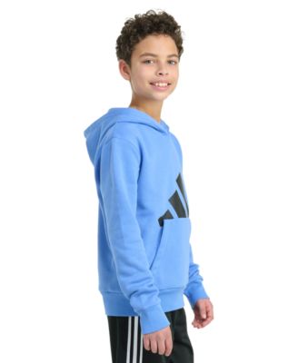 Big Boys 8-20 Long-Sleeve Essential Big Logo Fleece Pullover Hoodie	