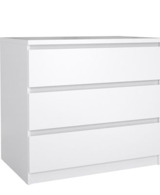30.31" Wide 3 Drawer Chest