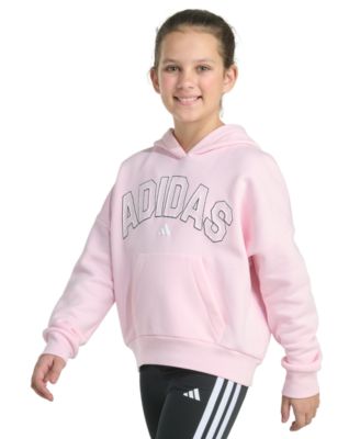 Big Girls Long-Sleeve Graphics Fleece Pullover Hoodie