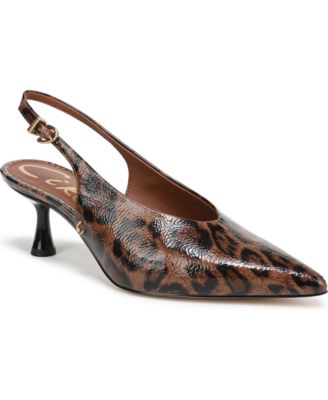 Women's Fawn High-Vamp Pointed Toe Pumps