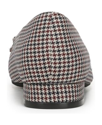 Women's Claudine Square Toe Block Heel Ballerina Flats