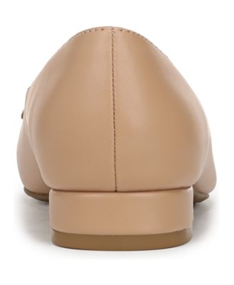 Women's Claudine Square Toe Block Heel Ballerina Flats