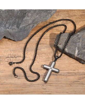 Ebon Cross Necklace