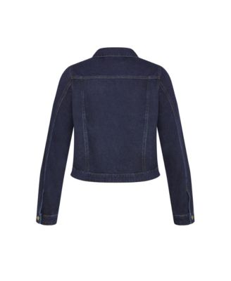 Plus Size Denim Jojo Jacket