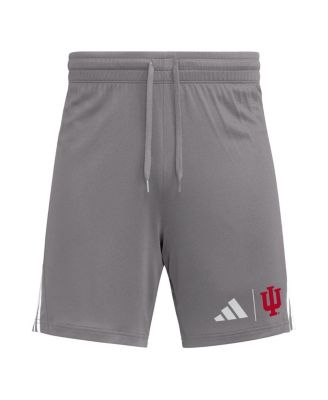 Men's Gray Indiana Hoosiers AEROREADY&nbsp;7" Shorts
