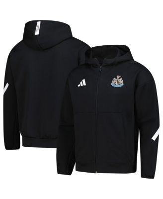 adidas - Men's Black Newcastle United 2025/26 Anthem Full-Zip Jacket