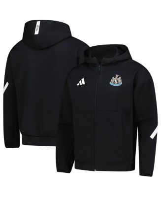 adidas Men's Black Newcastle United 2025/26 Anthem Full-Zip Jacket
