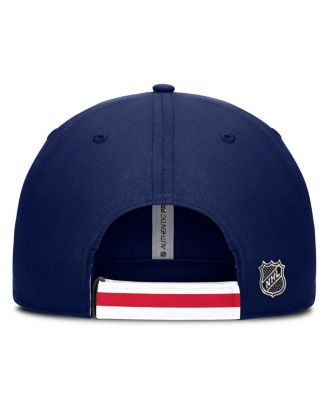 Men's Navy/Red New York Rangers Authentic Pro Ripstop Adjustable Hat