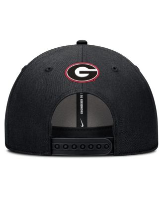 Men's Black Georgia Bulldogs Rise Practice Adjustable Hat
