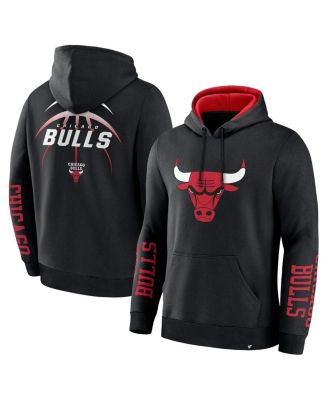 Fanatics - Men's Black Chicago Bulls Legacy Guard Pullover Hoodie