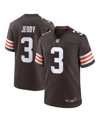 Nike - Men's Jerry Jeudy Brown Cleveland Browns Game Jersey