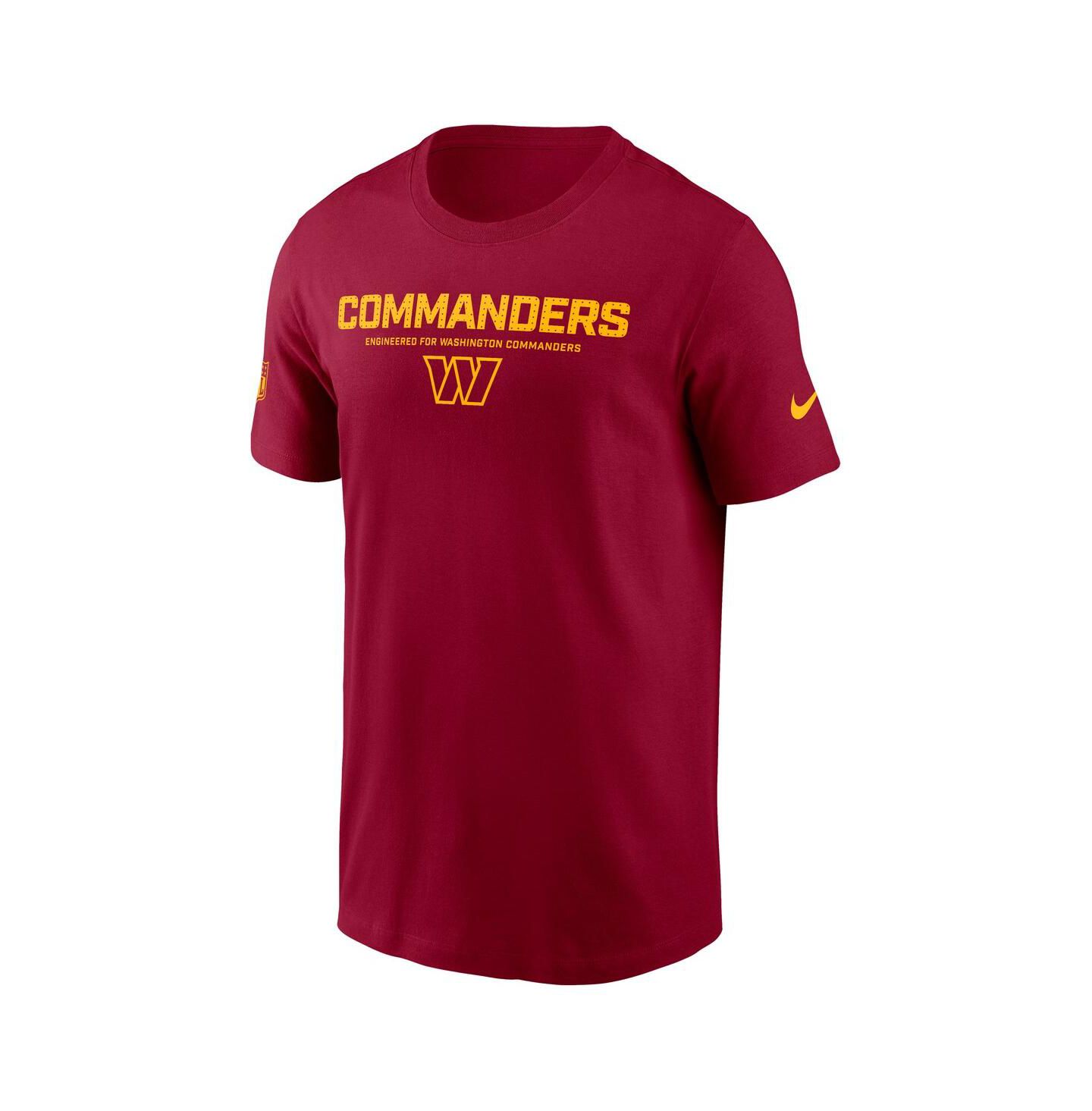 Мужская футболка Nike Burgundy Washington Commanders Sideline Performance — фото 2