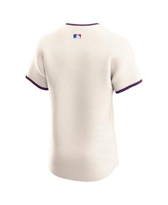 Men's Cream Philadelphia Phillies Alternate 2 Elite Jersey
