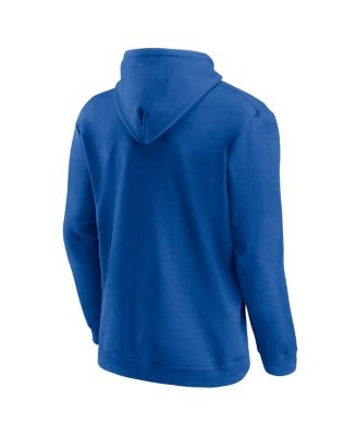 Men's Blue Tampa Bay Lightning 2025 Stanley Cup Playoffs Breakout Fleece Pullover Hoodie