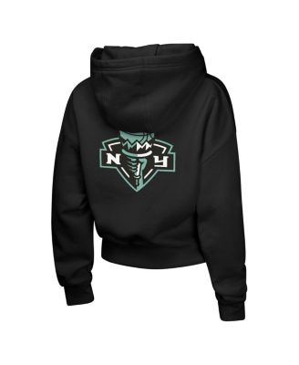 Big Girls Black New York Liberty Top Closer Fashion Pullover Hoodie