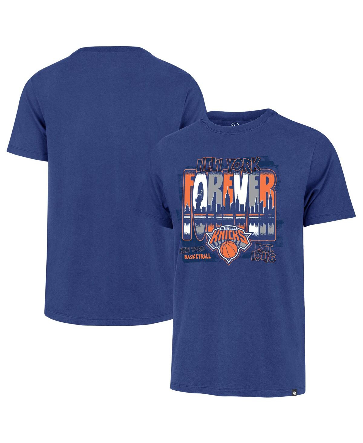 Men's Blue New York Knicks Super Regional Franklin T-Shirt - Blue